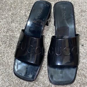 Gucci Rubber Jelly Sandals